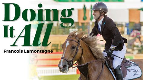 Young Guns Spotlight: Show Jumper François Lamontagne